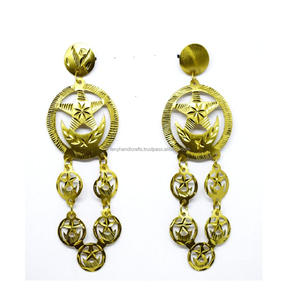 Juego de pendientes Dream New Light Weight de estilo europeo, de cobre puro y latón, con forma de mariposa, sin plomo ni cadmio. - Product Image 5