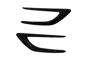 Universal D Line Side Vents Fender Piano Gloss Black Gauche et Droite Set Plastique ABS de haute qualité s'adapte à toutes les voitures - Product Image 4