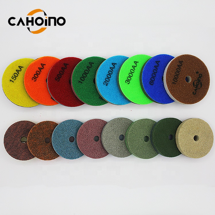 Hot Sell 4Inch Diamond Sponge Polishing Pads For Marble