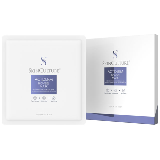 Actiderm BIO-GELマスククリア白ハイドロゲル · マスク保湿栄養