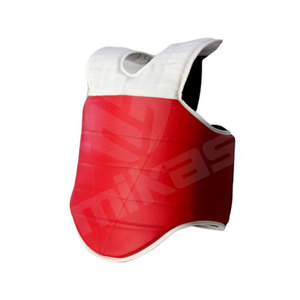 Protector de pecho personalizado blanco Sparring chaleco protector de pecho equipo para Karate Taekwondo marcial de alta calidad - Product Image 3