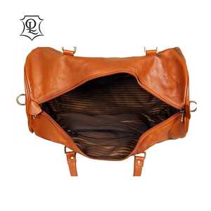 Logo personnalisé Voyage week-end Sac étanche pu en cuir sport gym voyage duffle sac - Product Image 5