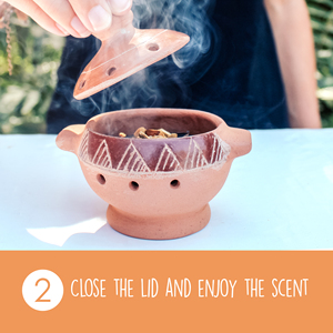 Thích Hợp Cho Nón, Khoai Tây Chiên, Bột Và Nhựa-Được Làm Thủ Công Tại Ecuador-Đốt Hương Palo Santo-PALOSANTO Chorrera - Product Image 6