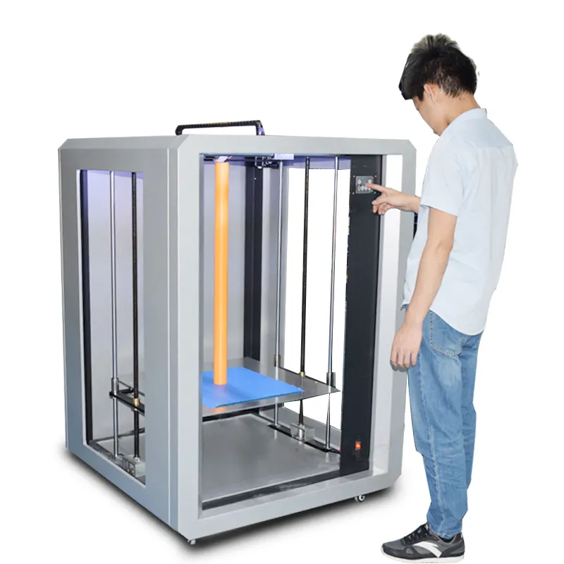 Надежный промышленный бетонный 3d принтер для печати строительных деталей, 3d бетонный домашний принтер 600*600*1000 мм