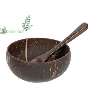 En gros Coquille De Noix De Coco Bol Petit Vietnam/Coquille De Noix De Coco Bol Pour Bougie Fait De Coquille De Noix De Coco De Haute Qualité au Vietnam Eco2go - Product Image 1