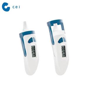 Médico más <span class=keywords><strong>seguro</strong></span> frente y oído 2 en 1 termómetro con giro de 360 grados de la alarma de fiebre de Pediatría de uso en el hogar - Product Image 2