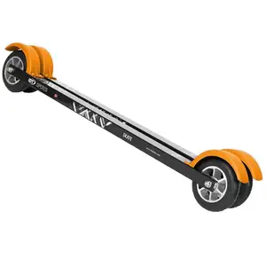 Roller Ski Karbon Klasik, Roller Ski Dua Roda untuk Ski Musim Panas