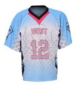 เสื้อลาครอสแบบระบายอากาศ โพลีเอสเตอร์ 100% ใหม่ ผลิตตามสั่ง - Product Image 1