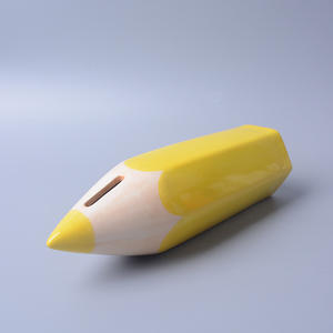 <span class=keywords><strong>Pot</strong></span> en céramique créatif en forme de <span class=keywords><strong>crayon</strong></span>, tirelire, économie de pièces de monnaie pour décoration/cadeau pour enfants, nouvelle collection - Product Image 4