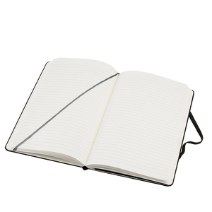 Hardcover <strong>Ruled</strong> Journal <strong>Notebook</strong> With Back Pocket - Product Image 2