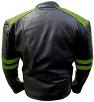 Blouson Bomber Décontracté Hiver Grande Taille Imperméable Brodé en Cuir Véritable avec Fermeture Éclair et Coton Tricoté Respirant
