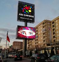 Pantalla LED de Aluminio para Exteriores PARYA, Gran Tamaño, a Todo Color, Píxel de 10 mm, Señalización Digital, Pantalla Publicitaria, Modelos de Video Wall P3