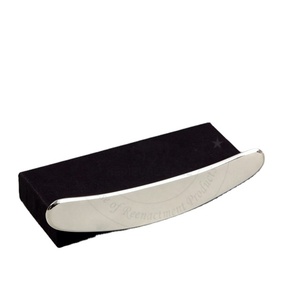 Meilleure Qualité En Acier Inoxydable Gua Sha C-Forme Corps Grattage Outils De Massage Outils En Métal Original Indien Fabricant Usine - Product Image 1
