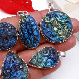 Natural <b>Carving</b> Labradorite Earrings Pendent if Labradorite <b>Carving</b> <b>Knife</b> Carpet <b>Carving</b> Scissors Cross Pendant Envelope Pendant - Product Image 5