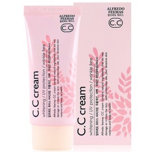 ALFREDO FEEMAS BB Cream, Base de Maquillaje Blanqueadora e Iluminadora, Piel Más Brillante y Elástica, Cosmético Coreano K-beauty, 50g - Product Image 1
