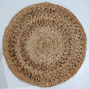 Manteles Individuales de Yute Trenzado Ecológicos de 15 Pulgadas, Cosidos a Mano, de Alta Calidad y Exclusivos, para Decoración de Mesa - Product Image 4