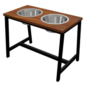 <b>Dog</b> <b>Bowl</b> with Iron <b>Stand</b> <b>Dog</b> <b>Bowl</b> Custom logo <b>Dog</b> Plate <b>Bowl</b> Stainless Steel Fashionable Trending Design with <b>Stand</b> - Product Image 4