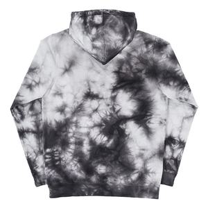 Vente en gros de pulls à capuche oversize tie-dye 100% coton motif imprimé polaire à capuche pour hommes et femmes vêtements d'hiver - Product Image 2