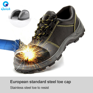 Mew-botas de seguridad para construcción con punta de acero para hombre y mujer, zapatos de trabajo personalizados, de cuero pu, industrial - Product Image 2