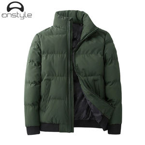 Veste matelassée en laine d'hiver pour homme Nouvelle mode Grande taille Écologique Chaude Coupe-vent à capuche Fermeture éclair Respirante - Product Image 1