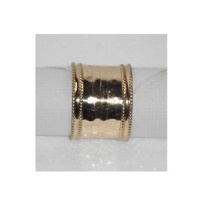 Hot Selling Metal Silver Colored Wedding Decorative Metal Napkin Ring Elegant Handmade Dining Table Decor For Formal Events - Product Image 6