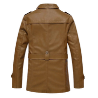 Veste en cuir de vache véritable pour homme, hiver, logo personnalisé sur le devant, imperméable, respirante, veste de moto