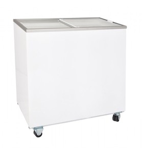Congelador Refrigerador Horizontal Comercial para Supermercados con Tapa de Cristal para Helados, 196 L, Temperatura Única, Automático - Product Image 1