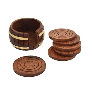 Eco Friendly Sustainable Quality Cup Coaster <b>Set</b> Hot Selling Coffee or <b>Tea</b> Cup Pads For Dinner Party Table Top Resin <b>Tea</b> Coaster - Product Image 2