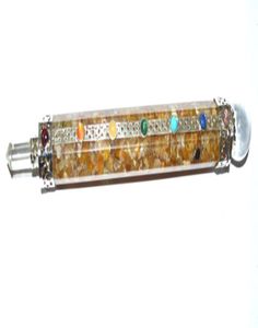 Compre en Línea Varitas de Cuarzo Dorado Orgone para Chakras: Varitas de Cuarzo Dorado Orgone para Chakras en Venta - Product Image 1