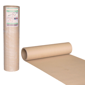 Uncoated <b>Brown</b> Cardboard Floor Protection <b>Roll</b> for Covering Surfaces against Painting - Product Image 3
