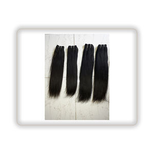 Extension de cheveux en vrac Remy vierge brésilienne naturelle originale pour les femmes fabriquées à partir de cheveux humains 4 oz - Product Image 1