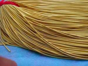 ด้ายปักทองแบบแบน ด้ายปักโลหะคุณภาพสูง วัสดุตกแต่งงานฝีมือ - Product Image 4