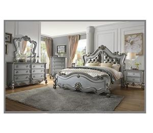 Ensemble de meubles de chambre à coucher de style indien de luxe en bois de sheesham - Product Image 4