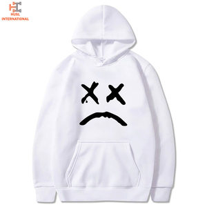 Sweat à capuche pour homme en molleton 100% coton, imprimé sur mesure, épais, pour l'hiver - Product Image 2