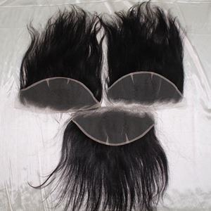 Cheveux raides vietnamiens pour dentelle frontale trame Double dessiné 13x6 HD pour dentelle frontale vague naturelle brésilienne 4x4 dentelle fermeture perruque - Product Image 3