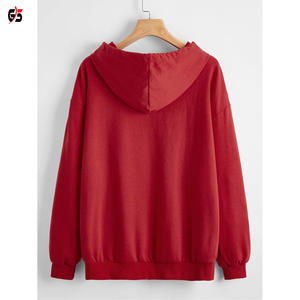 Offre Spéciale Premium pull à capuche vêtements pour femmes 100% coton polaire manches longues impression de Logo personnalisé OEM de haute qualité - Product Image 5