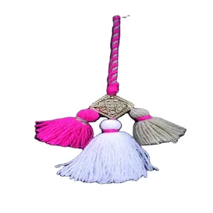 Bolso decorativo hecho a mano, borla de lujo para decoración de bolso en la India - Product Image 1