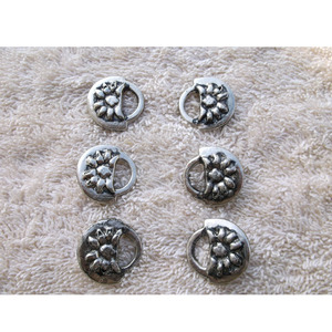 Tiger Touch <b>Brass</b> Dirndl Miederoth <b>Hooks</b> Nickel-Free <b>Antique</b> Zinc TT-08316 - Product Image 3