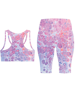 2023 Custom Logo Comfy Polyester/Spandex Sublimated <b>Women's</b> <b>Biker</b> <b>Shorts</b> Plus Size Two Piece Set Plus Size Plus Size Plus Size - Product Image 5