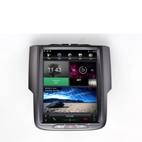 Aucar 10.5 "Android 9 4G 64G 2K GPS navigasyon araç DVD oynatıcı çalar radyo dokunmatik ekran araba Video dodge Ram 1500 2500 2014-2018