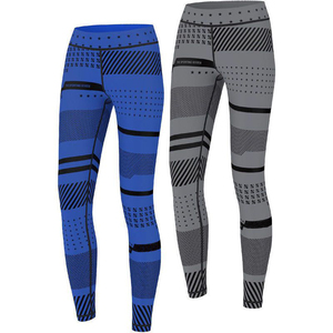 Mallas de compresión personalizadas para mujer 2025 Gym Athleisure, mallas de Yoga para entrenamiento sin costuras con estampado de sublimación al por mayor - Product Image 1