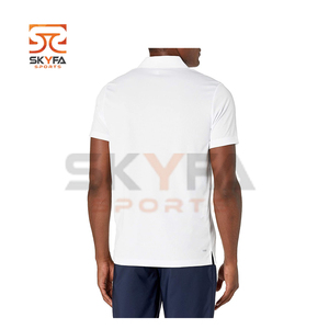 Polo de golf con logotipo personalizado para hombre, camisa con diseño de cuello seco para jugadores, camiseta de golf - Product Image 2