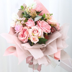 Creatrust Custom Gift Flower Wrapping Paper Packaging Logo Print Tissue Paper Wholesale Flowers Christmas Wrapping Rolls
