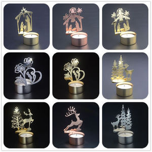 เชิงเทียนทองเหลืองสีทองสี่แขน brassworld อินเดีย - Product Image 5