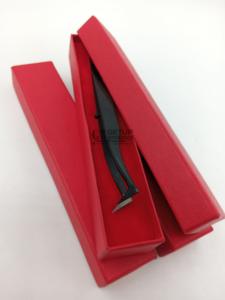 Professionnel nouveau Volume de botte noir Plasma Fiber Nano pointe Extension de cils pince à épiler en acier inoxydable Logo personnalisé Instrument de beauté - Product Image 6