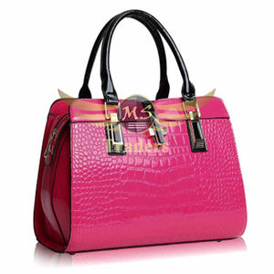 กระเป๋าสะพายคุณภาพดีที่สุดกระเป๋าหนังจระเข้ Pu,กระเป๋าแนววินเทจใบใหญ่สำหรับผู้หญิง - Product Image 4