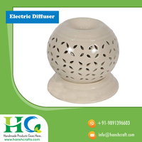 Diffuseur d'huile électrique en céramique sans fil de luxe 50ml fabriqué à la main Mini parfum pour un usage domestique prix d'usine vente Portable ménage