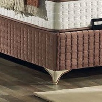 Sommier double moderne en bois de rose massif et doux, à prix abordable