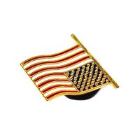 Lingzhilong-insignia de bandera de Metal, pin de solapa de fabricación de alta calidad, nueva, gran oferta, 2021