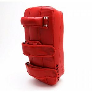 Escudo curvo de cuero azul - Product Image 3